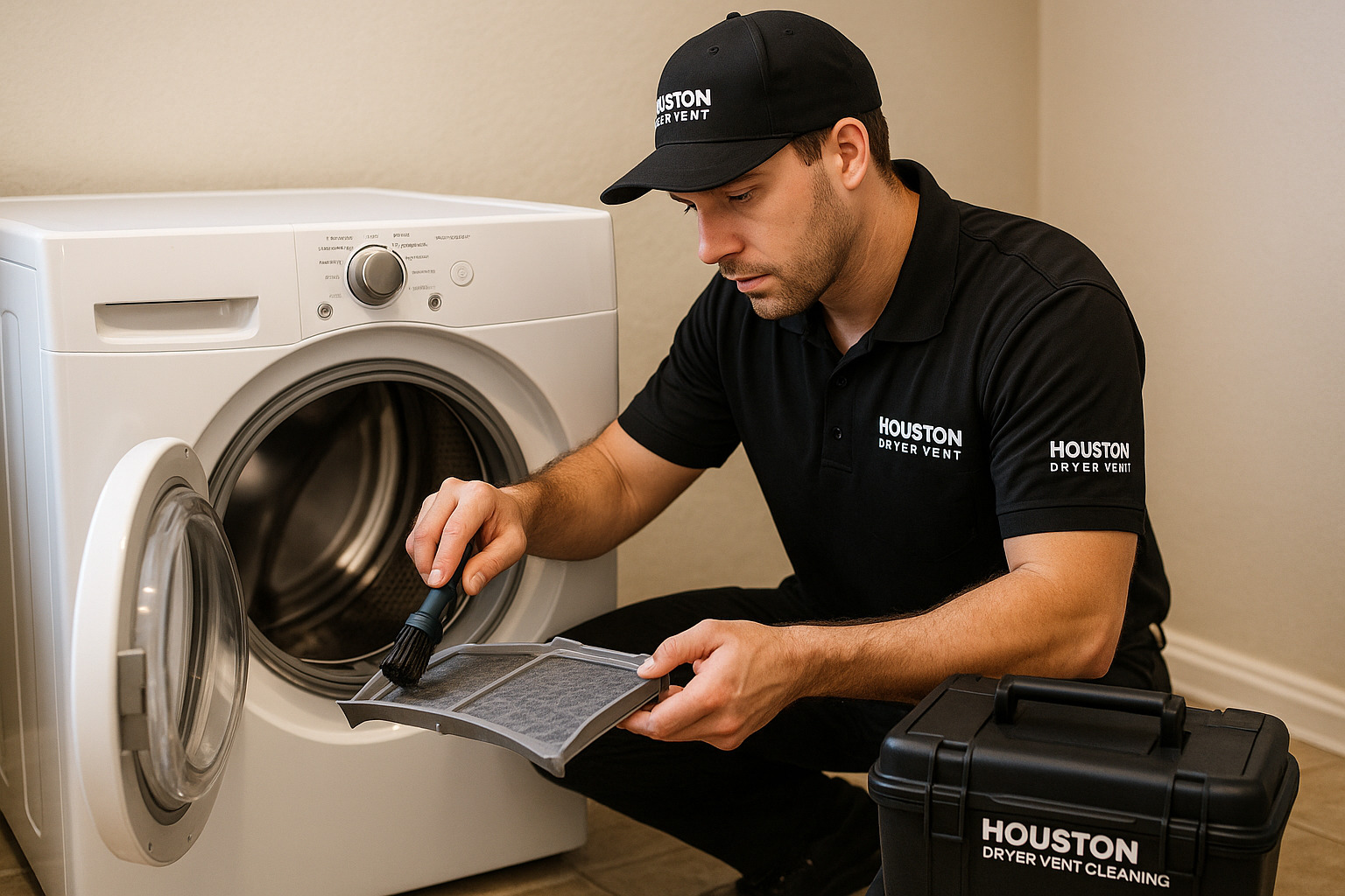 Cleaning Dryer Lint Trap
