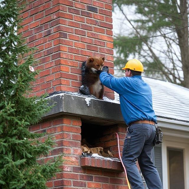chimney animal removal
